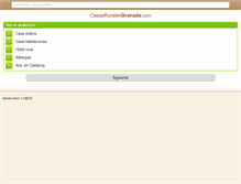 Tablet Screenshot of casasruralesgranada.com